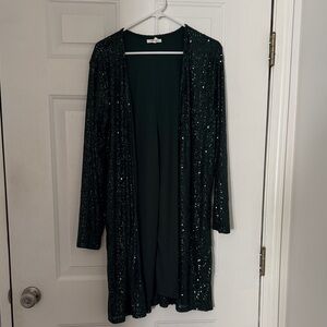 Maurices Dark Green Top - Simple Scoop Neck